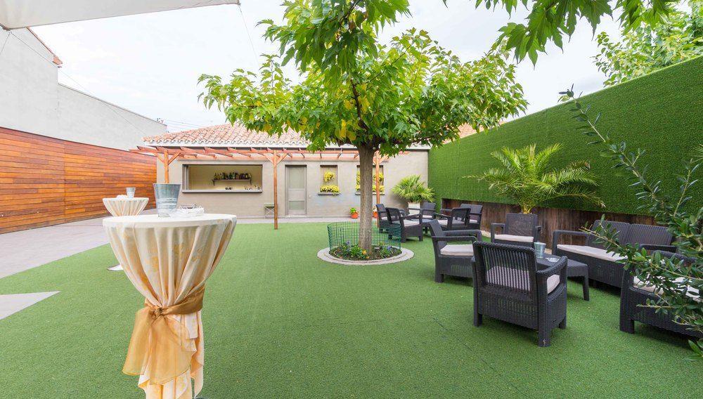 מלון La Almunia de Doña Godina El Patio מראה חיצוני תמונה
