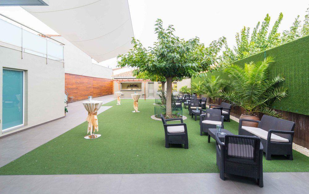 מלון La Almunia de Doña Godina El Patio מראה חיצוני תמונה